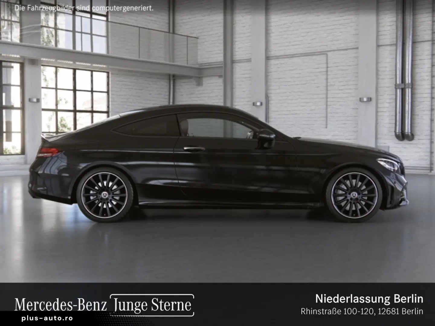 MERCEDES-BENZ C 300 Coupé AMG Night Pano Burmest Distr LED