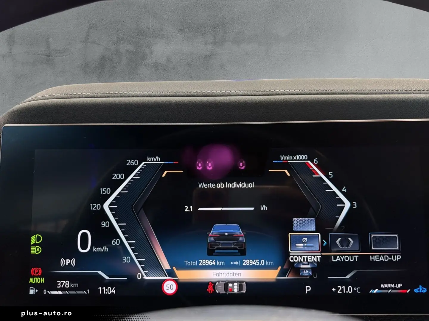 BMW 740 d xDrive M Sport Park-Assistent Luftfederung
