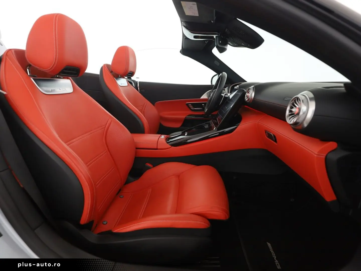 MERCEDES-BENZ SL 55 AMG 4M  Carbon Leder rot Massage HUD 360