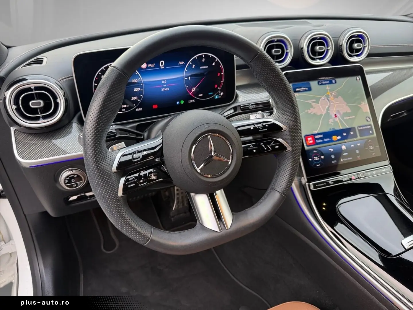 MERCEDES-BENZ CLE 220 d Cabriolet AMG Distronic ARTICO braun