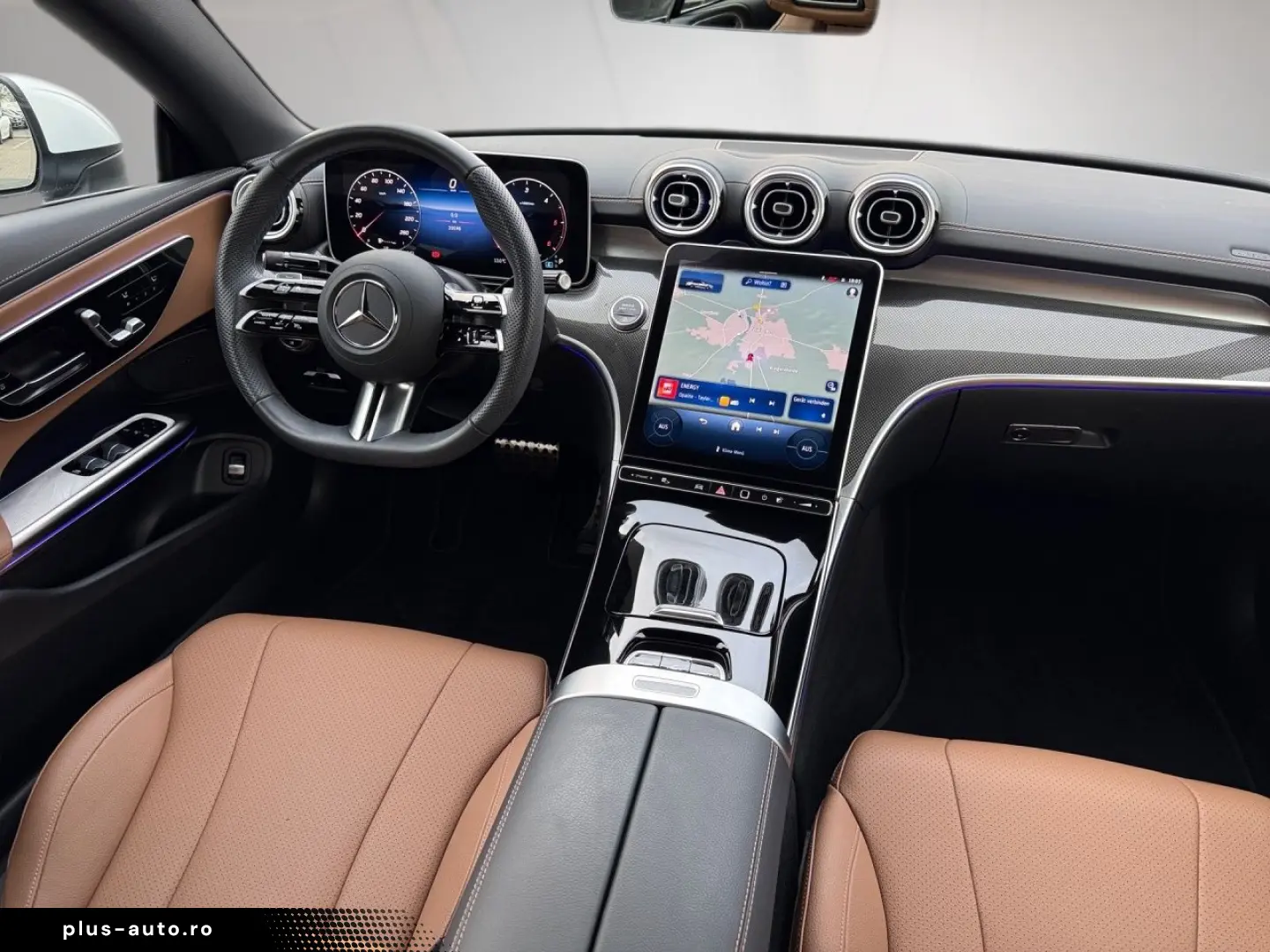 MERCEDES-BENZ CLE 220 d Cabriolet AMG Distronic ARTICO braun