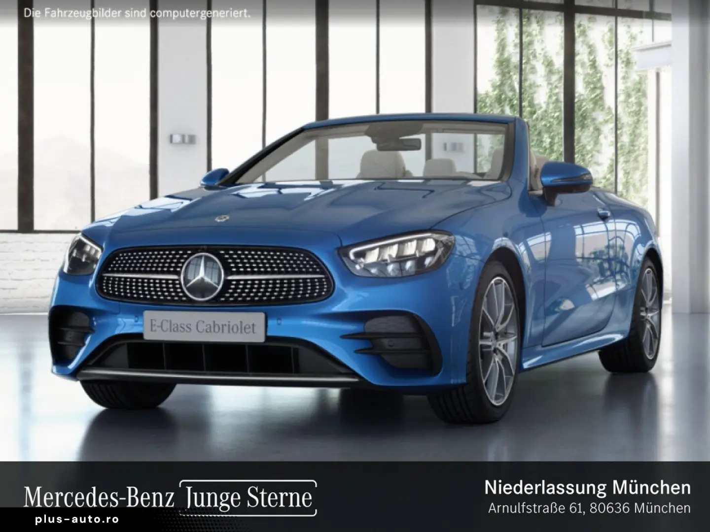 MERCEDES-BENZ E 450 4M Cab AMG Burme HUD Fahrass Memory 360