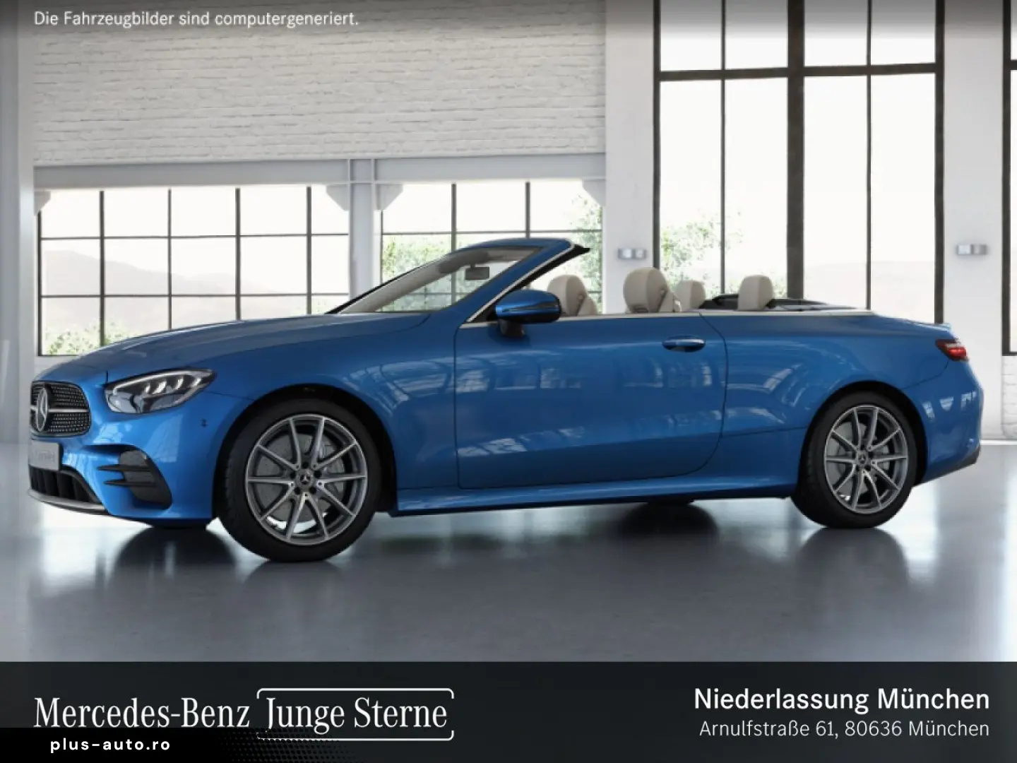 MERCEDES-BENZ E 450 4M Cab AMG Burme HUD Fahrass Memory 360