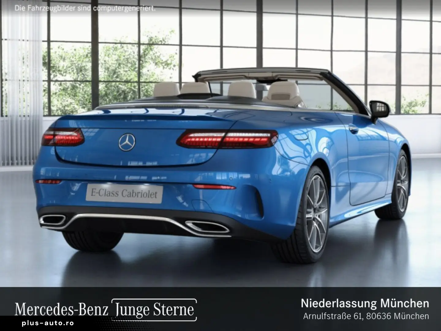 MERCEDES-BENZ E 450 4M Cab AMG Burme HUD Fahrass Memory 360