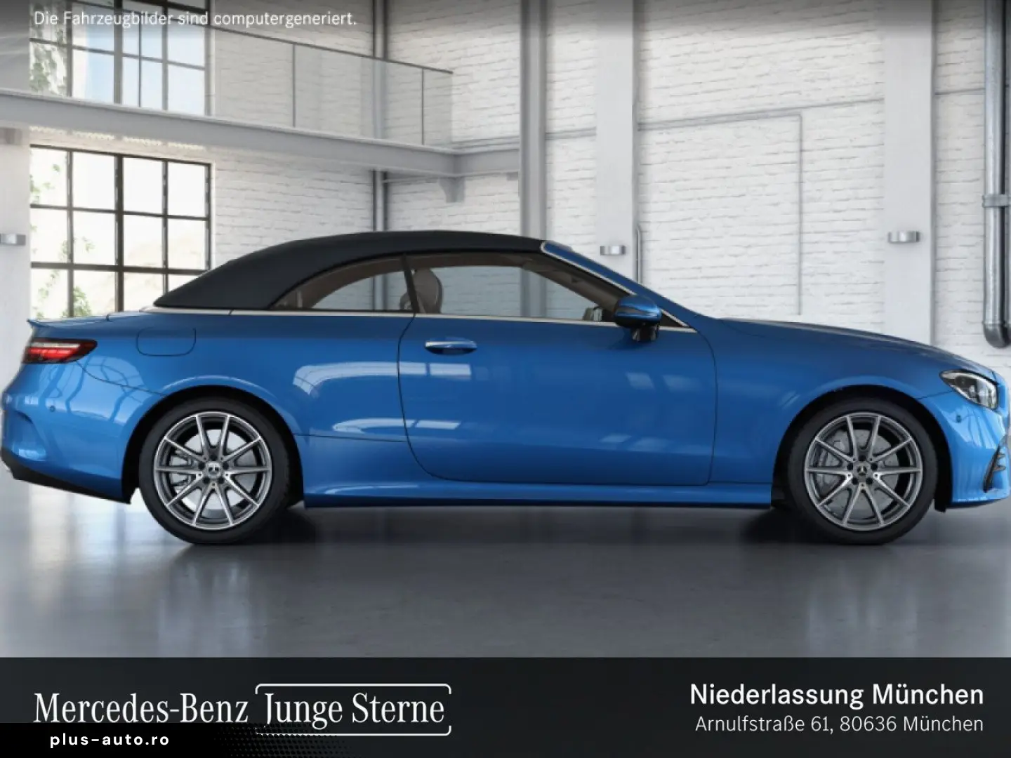 MERCEDES-BENZ E 450 4M Cab AMG Burme HUD Fahrass Memory 360