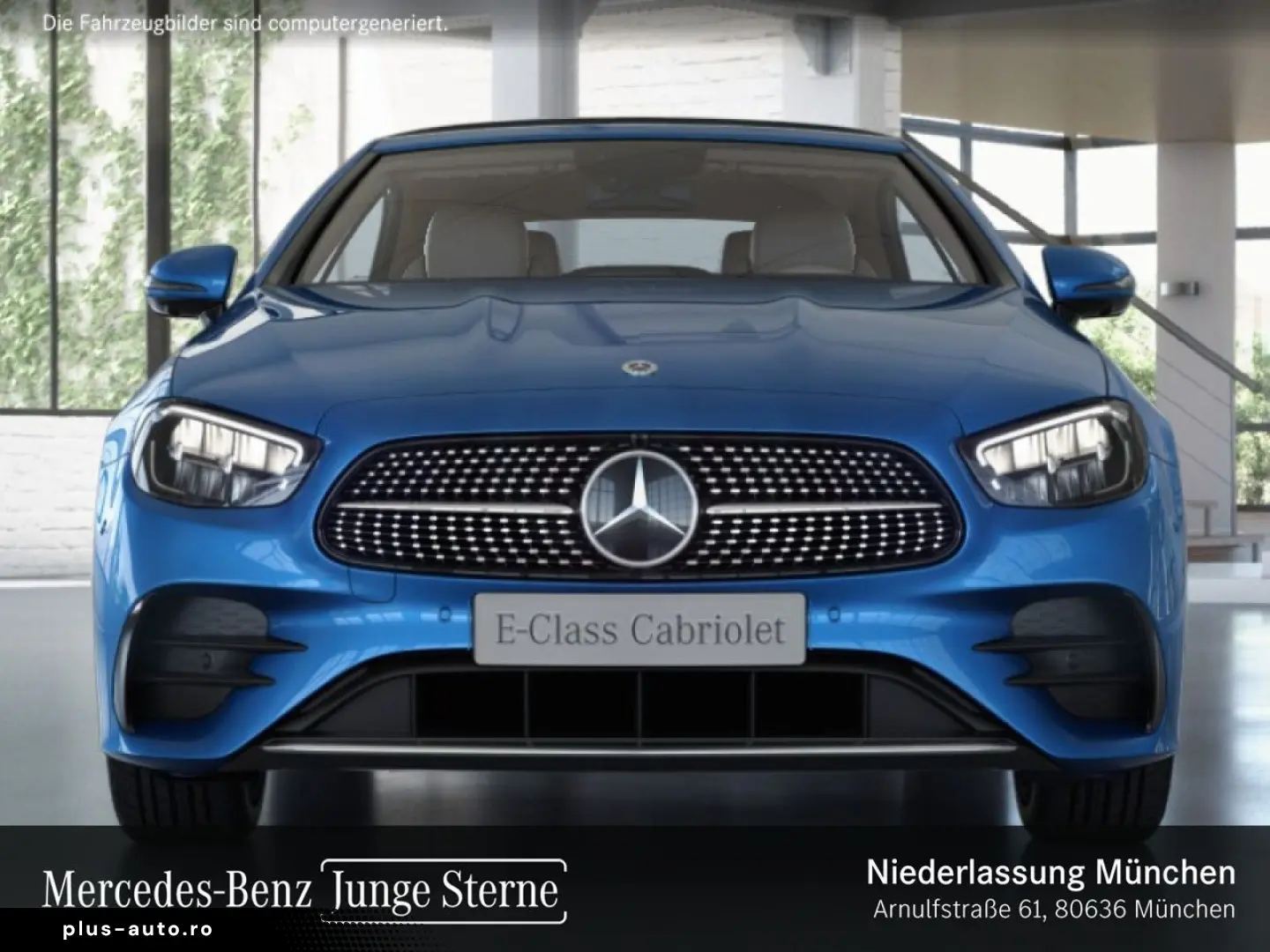 MERCEDES-BENZ E 450 4M Cab AMG Burme HUD Fahrass Memory 360