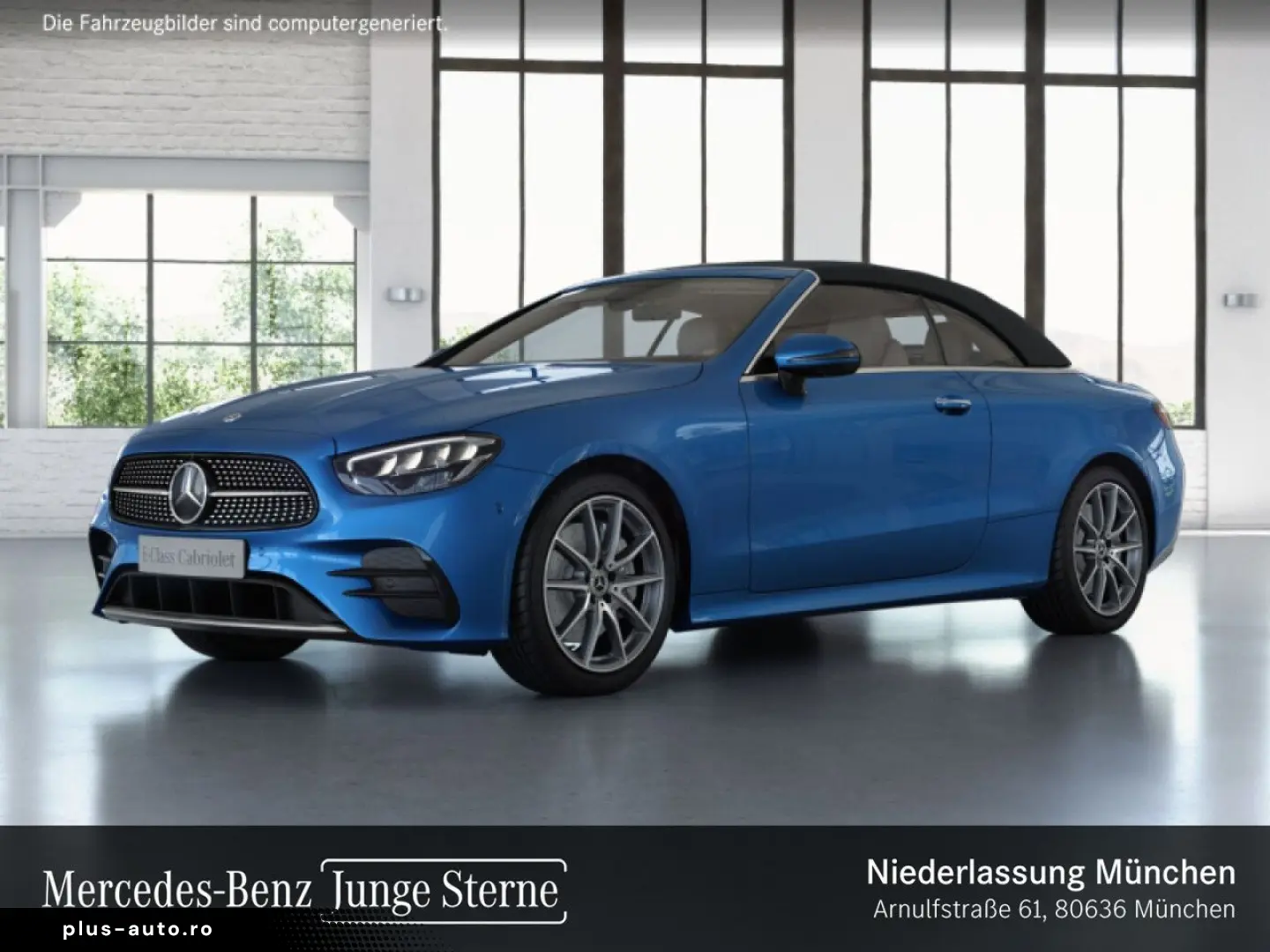 MERCEDES-BENZ E 450 4M Cab AMG Burme HUD Fahrass Memory 360