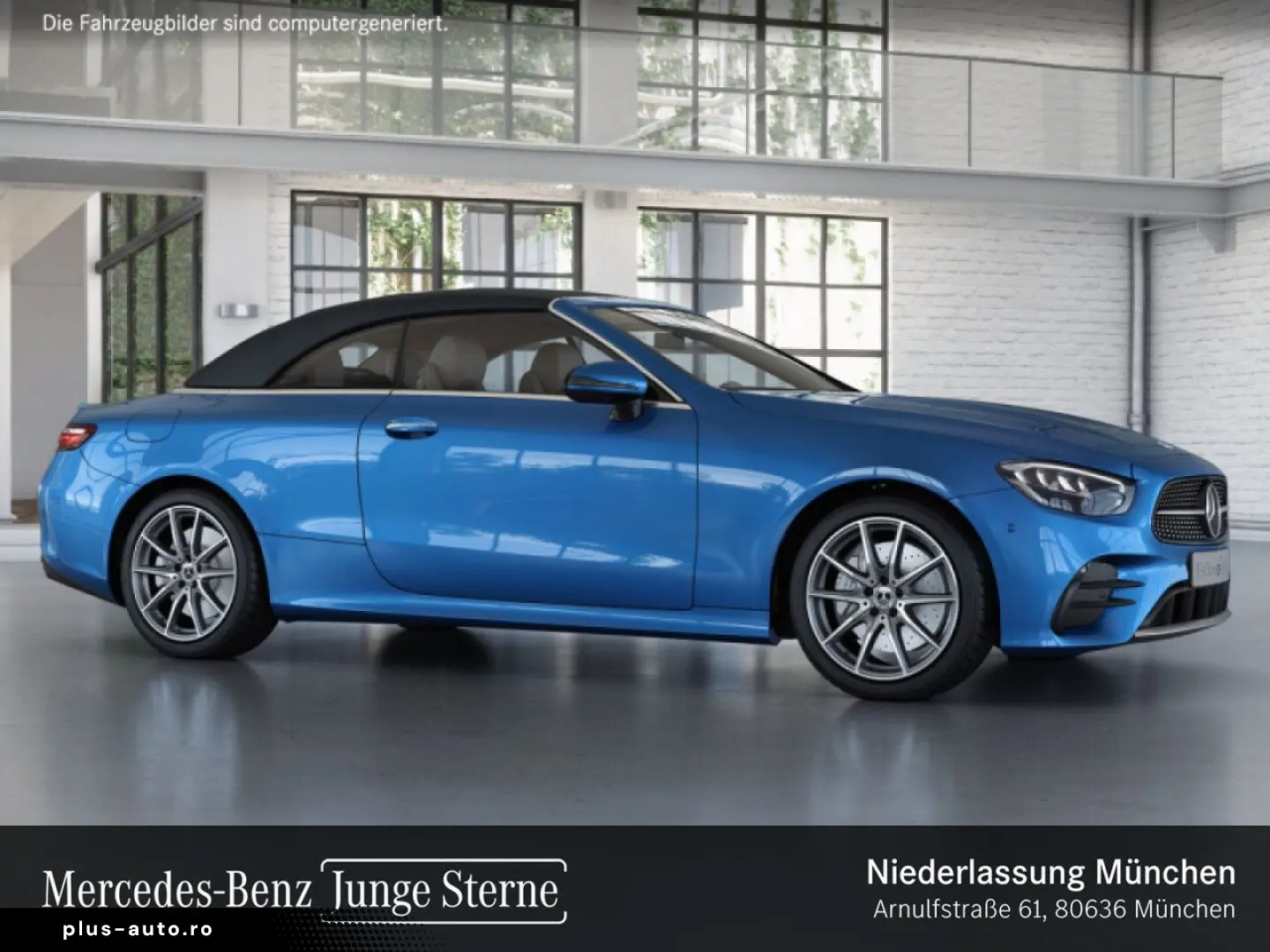 MERCEDES-BENZ E 450 4M Cab AMG Burme HUD Fahrass Memory 360