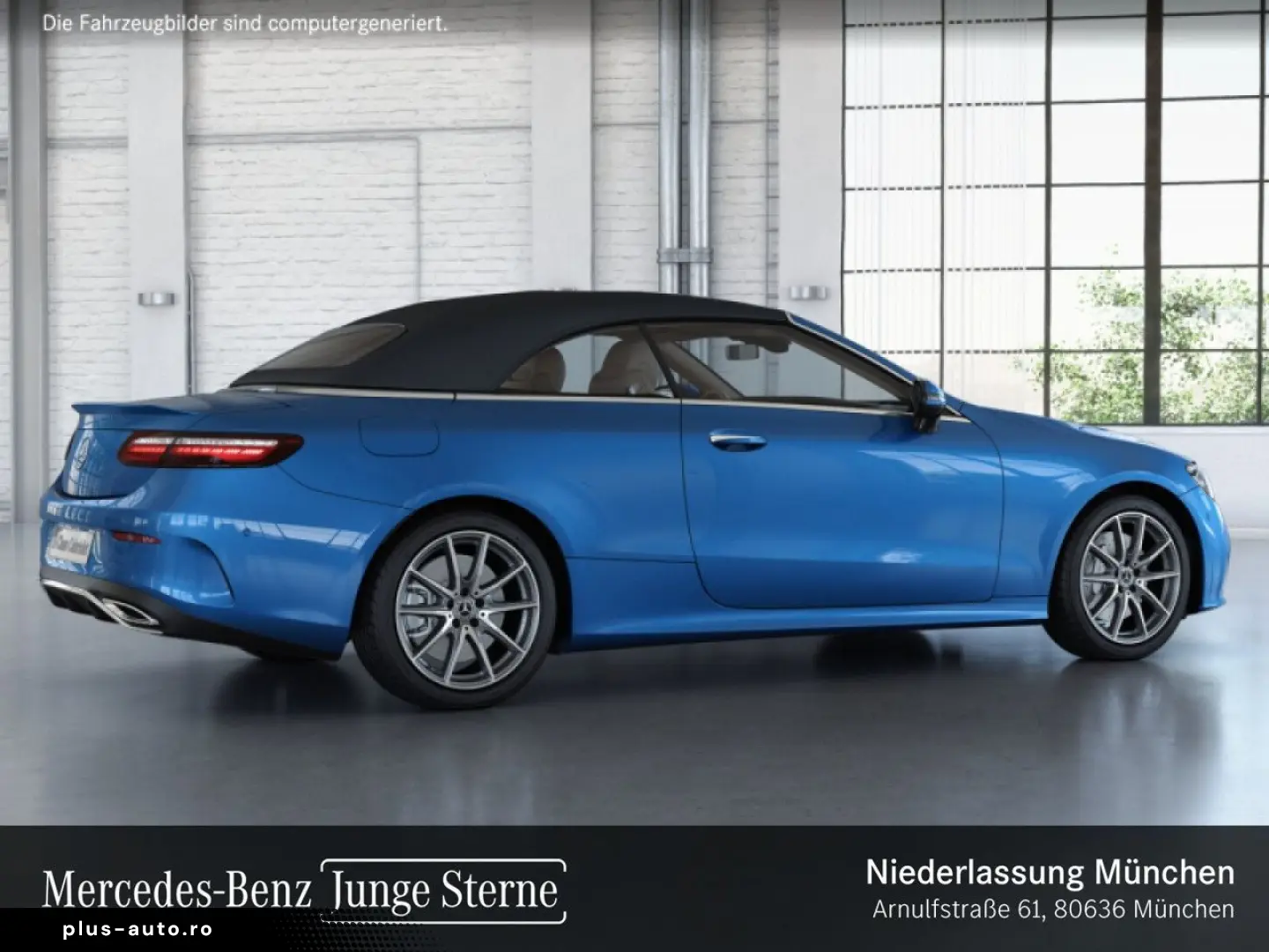 MERCEDES-BENZ E 450 4M Cab AMG Burme HUD Fahrass Memory 360