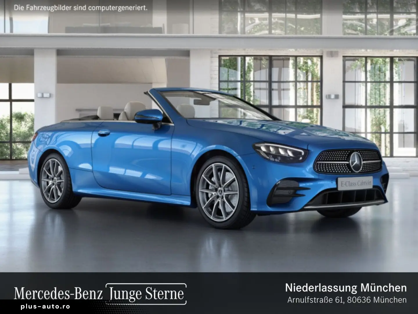 MERCEDES-BENZ E 450 4M Cab AMG Burme HUD Fahrass Memory 360