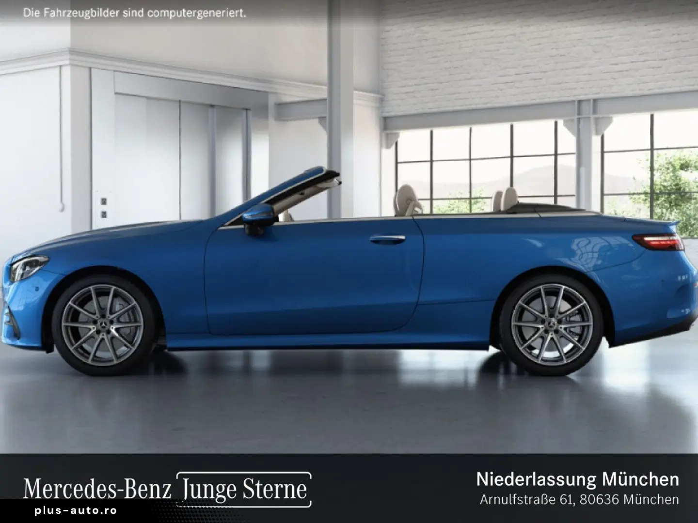 MERCEDES-BENZ E 450 4M Cab AMG Burme HUD Fahrass Memory 360