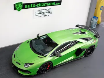 LAMBORGHINI Aventador SVJ VERDE ALCEO MATT CARBON LIFT SENSO
