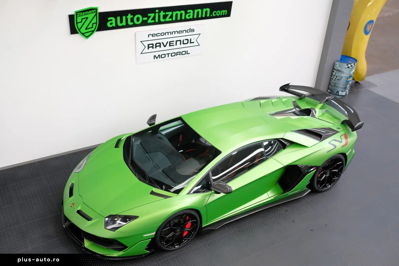 LAMBORGHINI Aventador SVJ VERDE ALCEO MATT CARBON LIFT SENSO