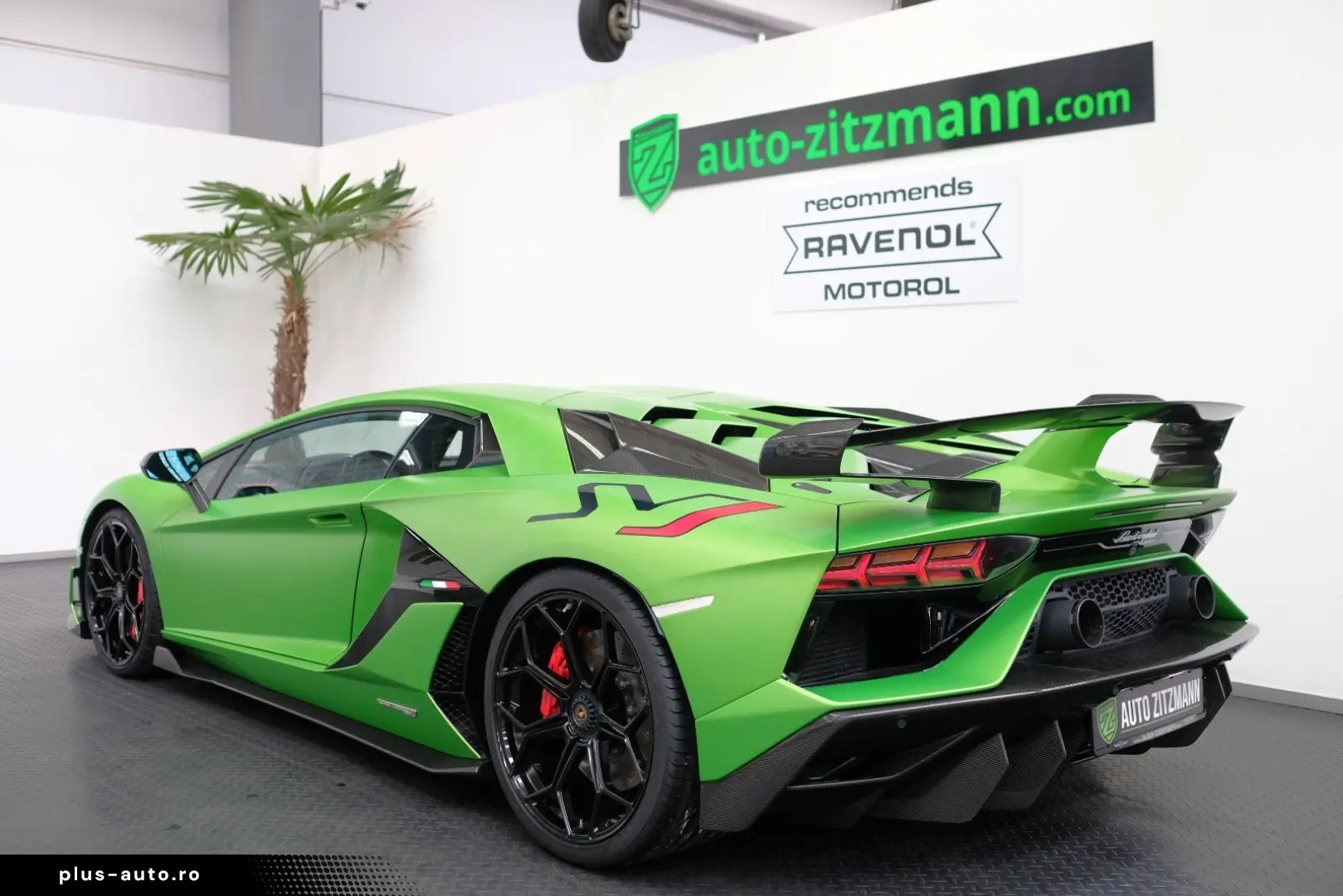 LAMBORGHINI Aventador SVJ VERDE ALCEO MATT CARBON LIFT SENSO