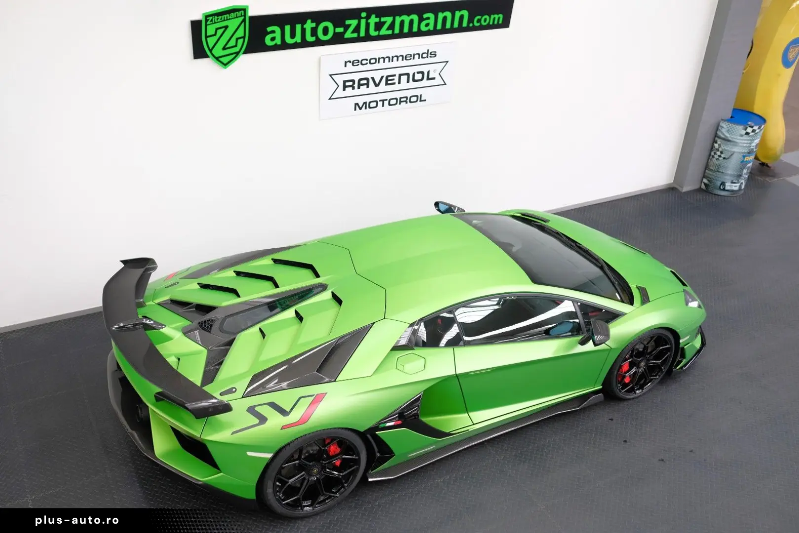 LAMBORGHINI Aventador SVJ VERDE ALCEO MATT CARBON LIFT SENSO