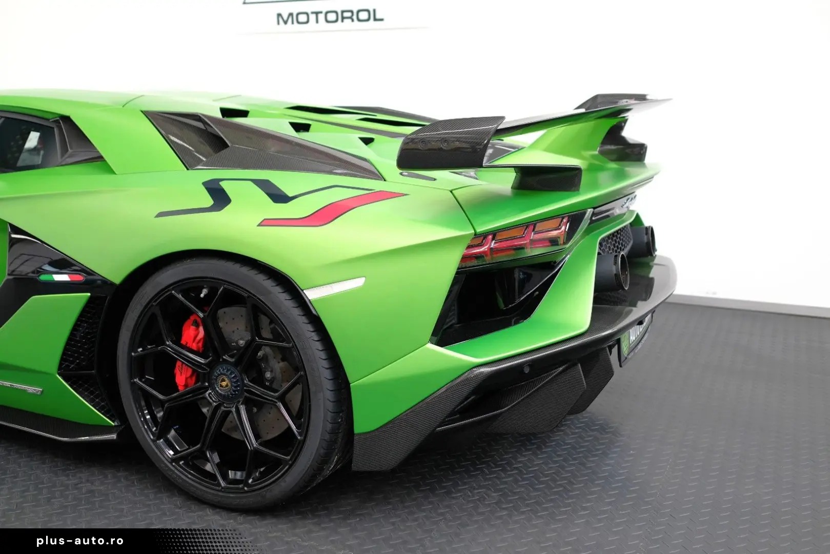 LAMBORGHINI Aventador SVJ VERDE ALCEO MATT CARBON LIFT SENSO