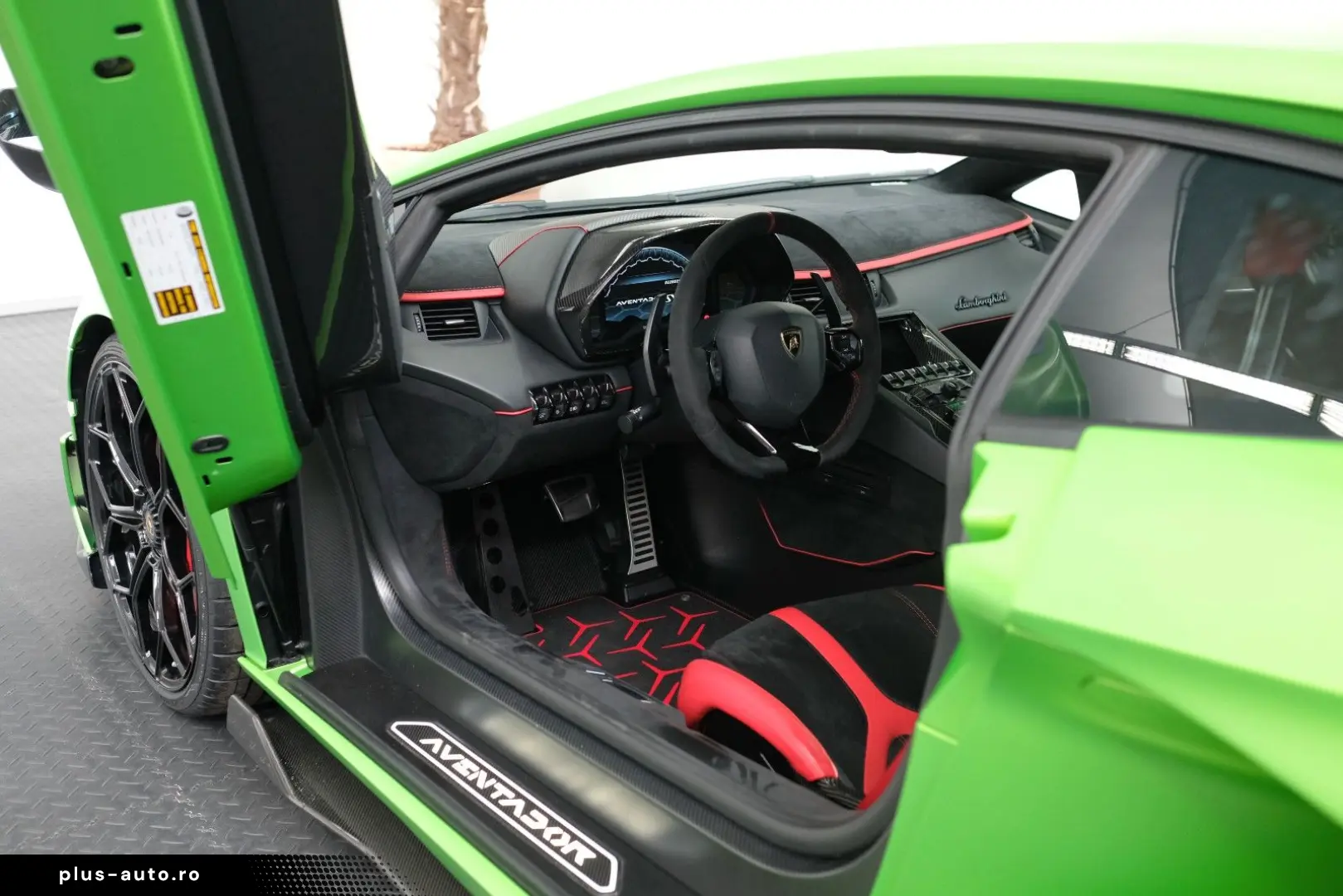 LAMBORGHINI Aventador SVJ VERDE ALCEO MATT CARBON LIFT SENSO