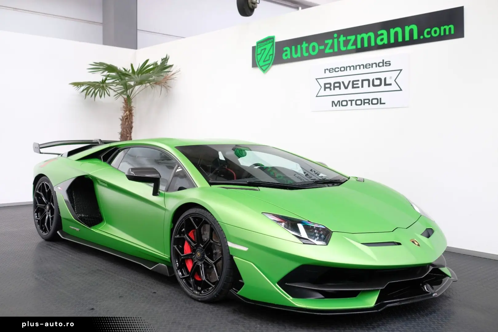 LAMBORGHINI Aventador SVJ VERDE ALCEO MATT CARBON LIFT SENSO