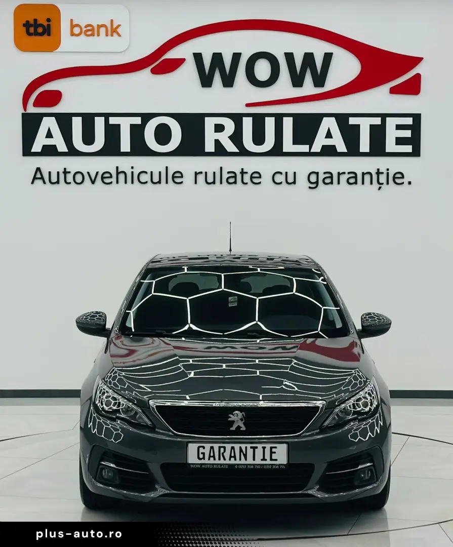 PEUGEOT 308 2019 1.2i E6 Garantie 12 Luni Rate Avans 0 Doar