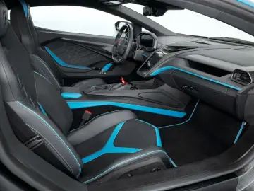 LAMBORGHINI Revuelto Blu Uranus Matt  Interior Ad Personam