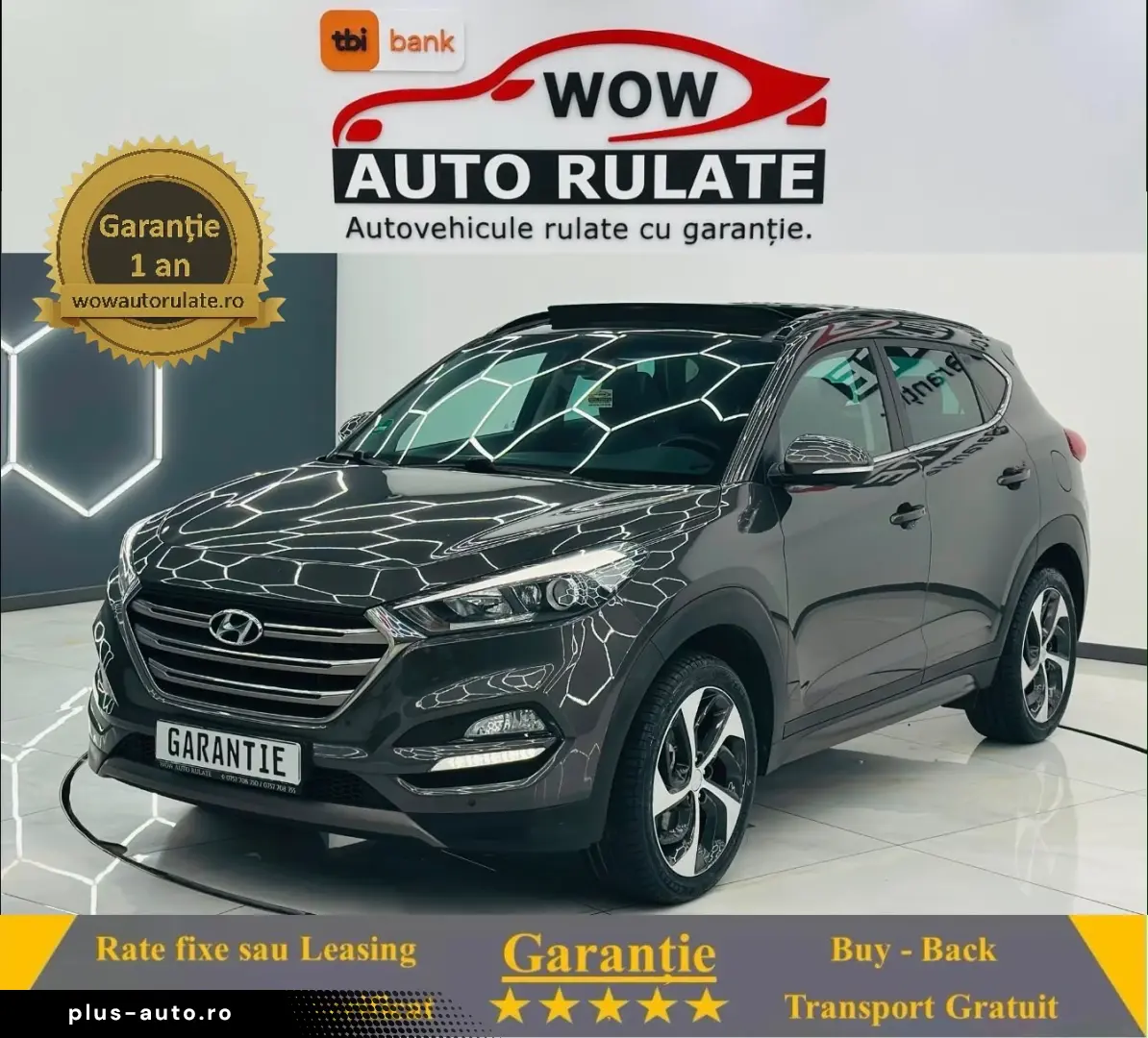 HYUNDAI TUCSON 2016 1.7D E6 Garantie 12 Luni Rate Avans 0 Do