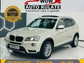 BMW X3 2011 2.0D E5 4x4 Garantie 12 Luni Rate Avans 0 Doar C