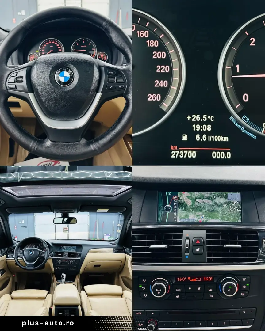 BMW X3 2011 2.0D E5 4x4 Garantie 12 Luni Rate Avans 0 Doar C