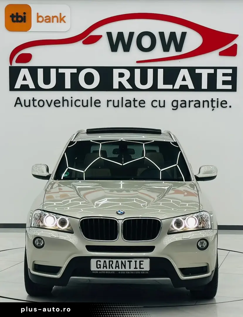 BMW X3 2011 2.0D E5 4x4 Garantie 12 Luni Rate Avans 0 Doar C