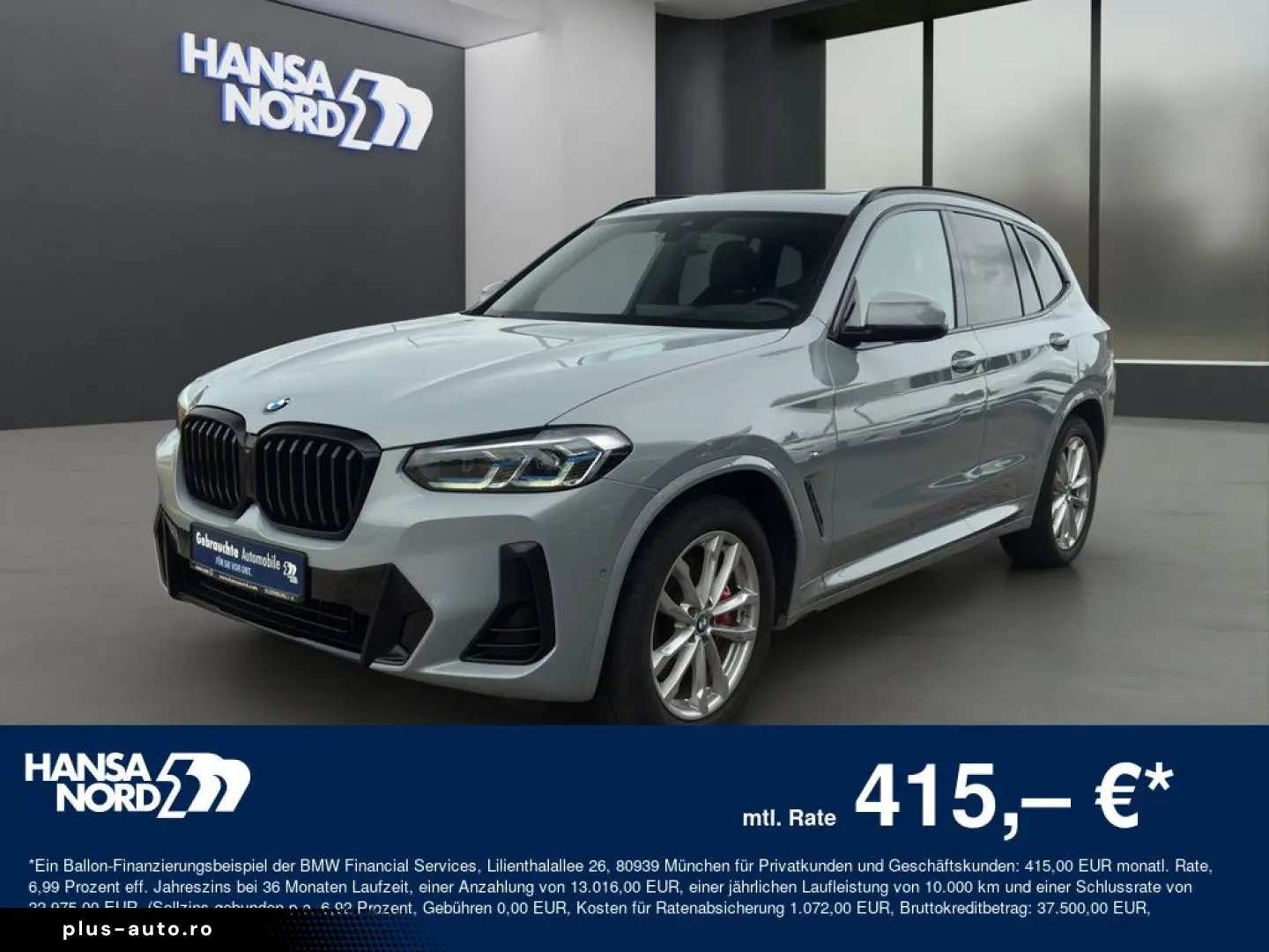 BMW X3 xDrive30d M-SPORT LASER NAVI HUD PANO 21  AHK