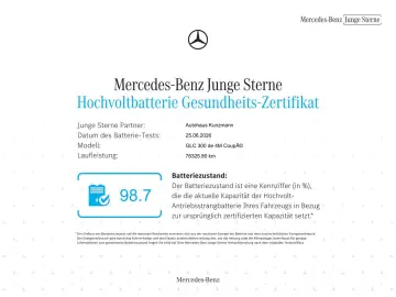 MERCEDES-BENZ GLC 300 de 4M Coupé AMG Distronic HeadUp 360