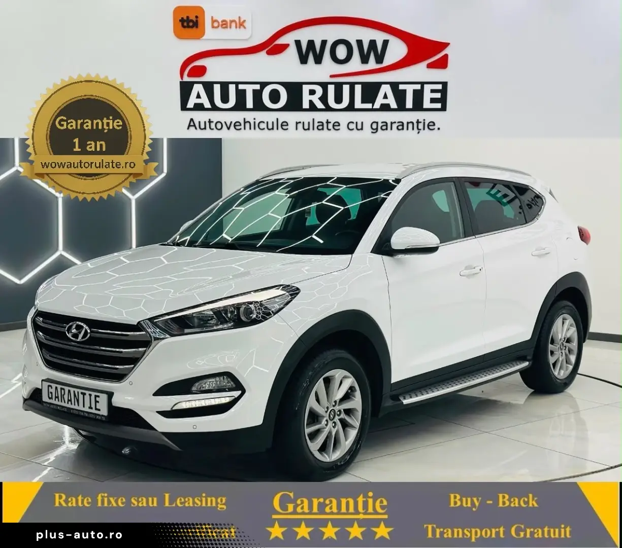 HYUNDAI TUCSON 2016 1.6i E6 Garantie 12 Luni Rate Avans 0 Do