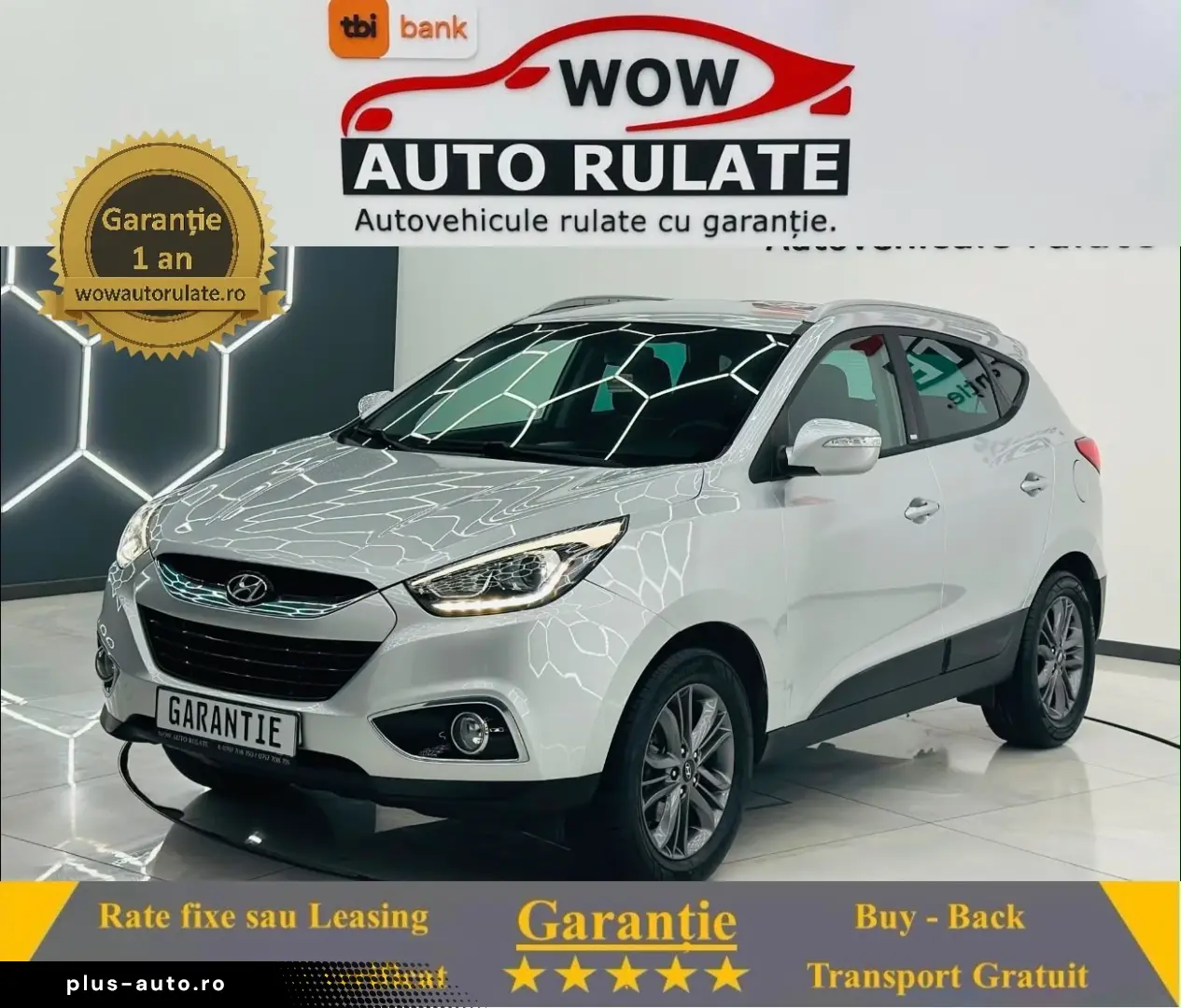 HYUNDAI IX35 2015 1.7D E5 Garantie 12 Luni Rate Avans 0 Doar