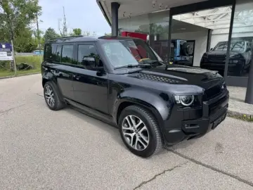 LAND ROVER 110 P400 X-Dynamic HSE Black-Tan Sperrdif…