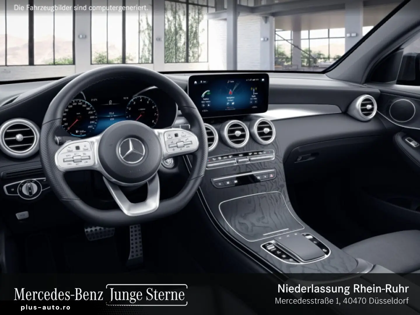 MERCEDES-BENZ GLC 200 4M Cp AMG Night MBUX Navi  Kam LED AHK