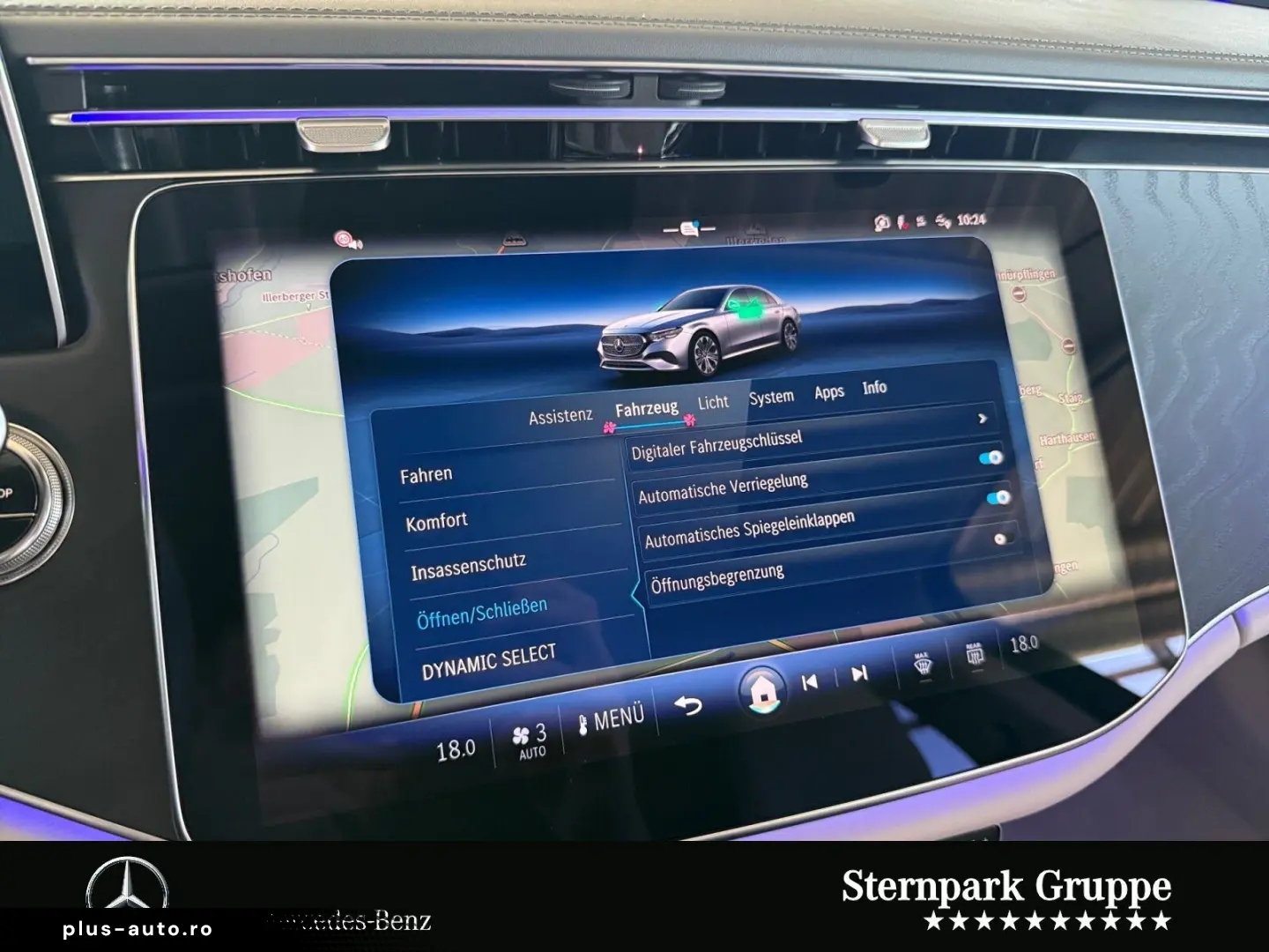 MERCEDES-BENZ E 300 de Exclusive  Bur4D Distronic Memory 360