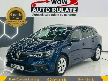 RENAULT MEGANE 2018 1.3i E6 Garantie 12 Luni Rate Avans 0 Do