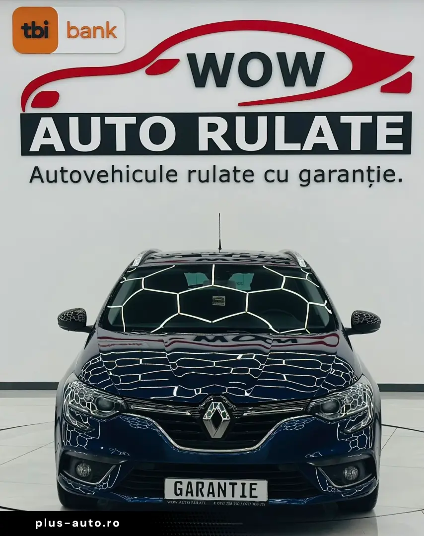 RENAULT MEGANE 2018 1.3i E6 Garantie 12 Luni Rate Avans 0 Do