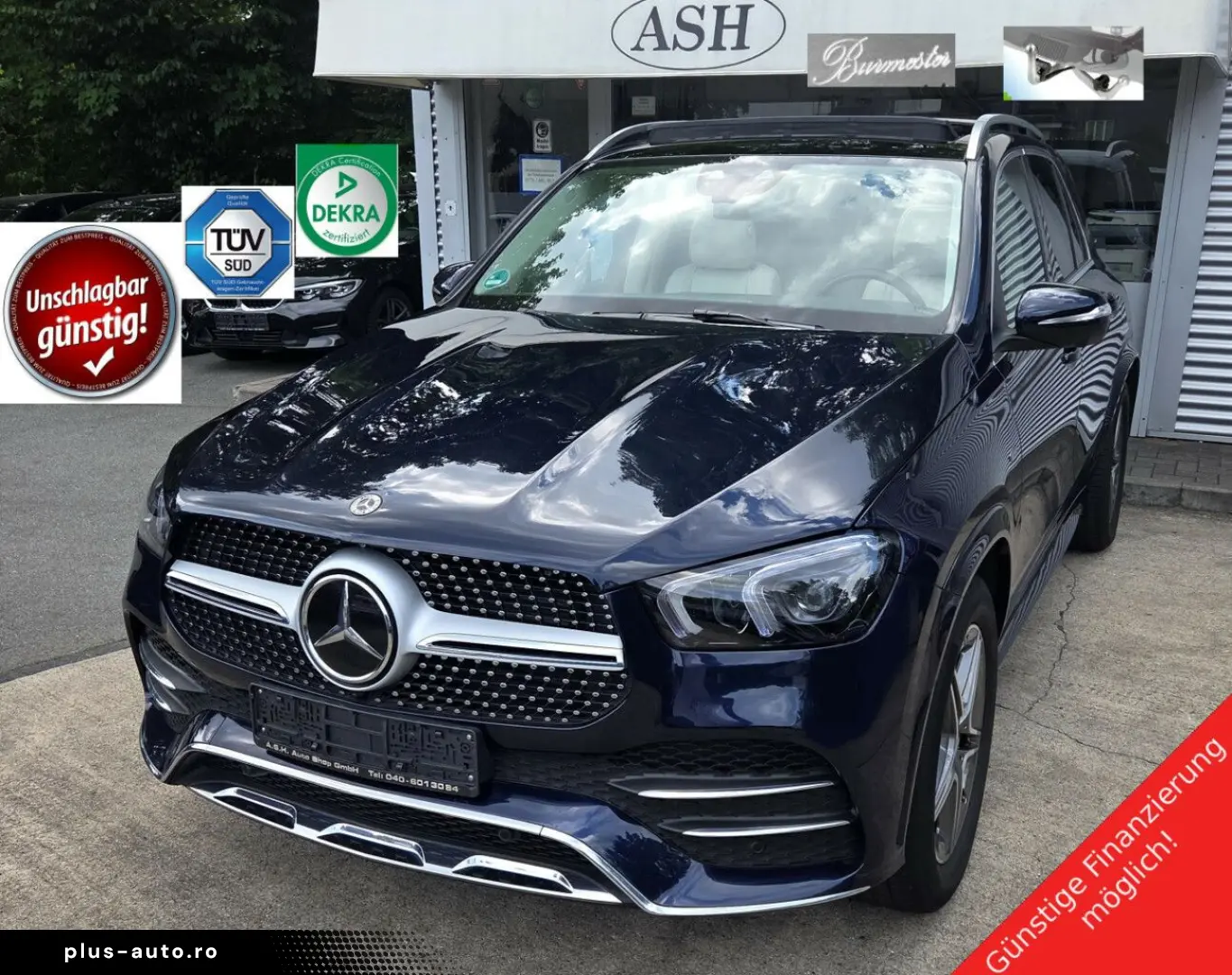 MERCEDES-BENZ GLE 350 e AMG.PanSD.Led.Burmester.360 .AHK.23P