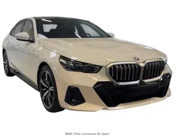 BMW 530e M Sport PANO AHK HK BROWN LEATHER