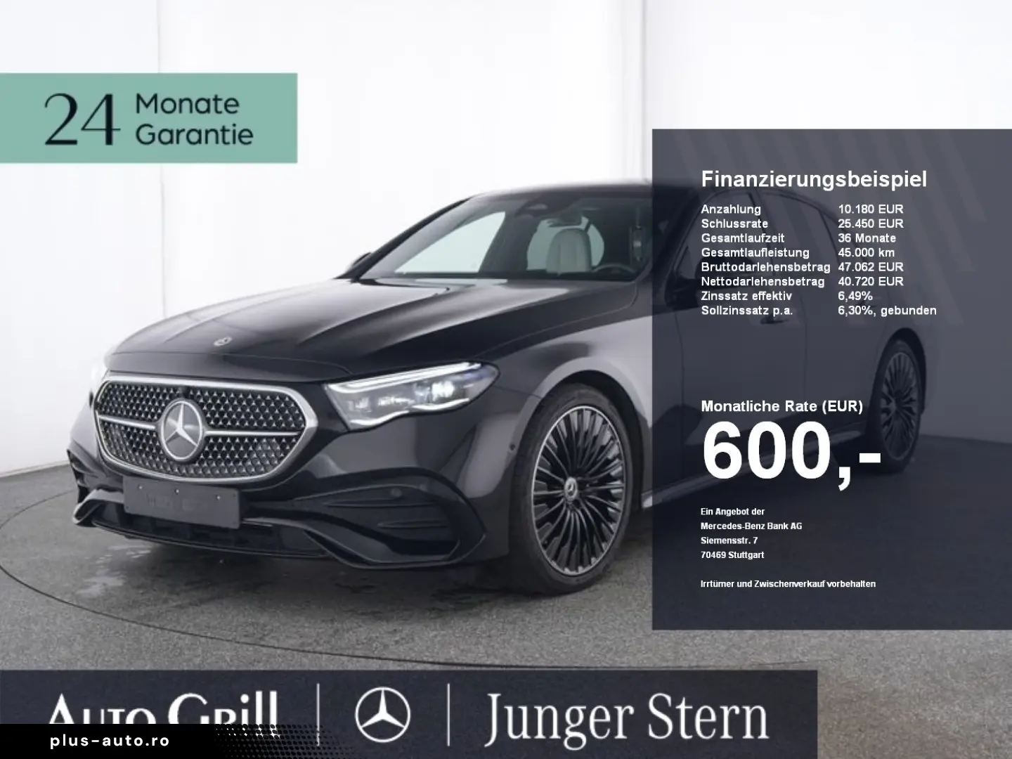 MERCEDES-BENZ E 450 d 4M AMG Night Leder Massage Pre&hellip;
