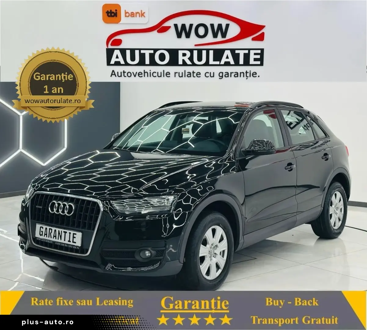AUDI Q3 2013 2.0D E5 4X4 Garantie 12 Luni Rate Avans 0 Doar