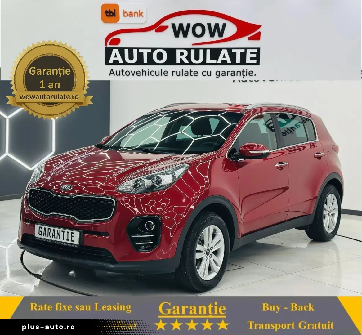 KIA SPORTAGE 2018 1.6i E6 Garantie 12 Luni Rate Avans 0 Doar