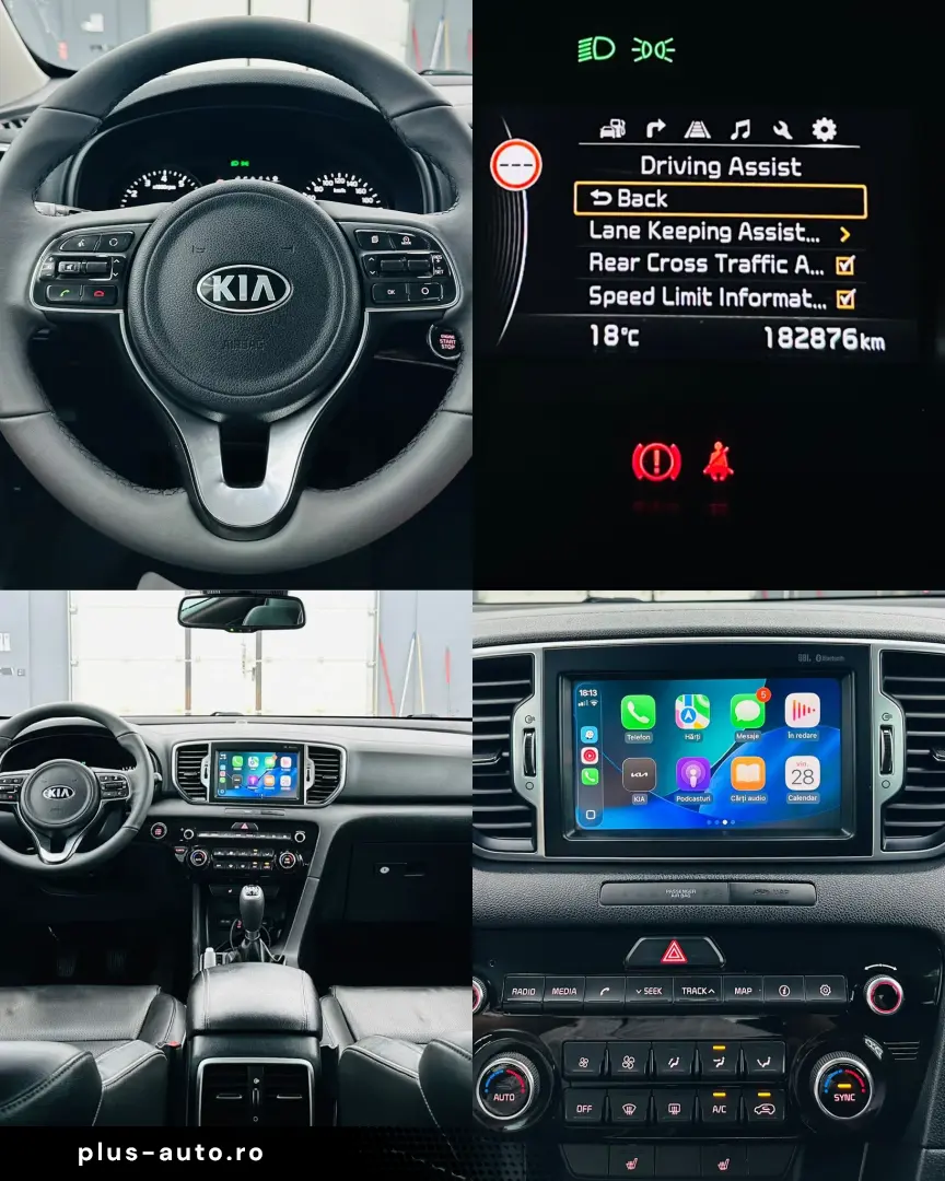 KIA SPORTAGE 2018 1.6i E6 Garantie 12 Luni Rate Avans 0 Doar