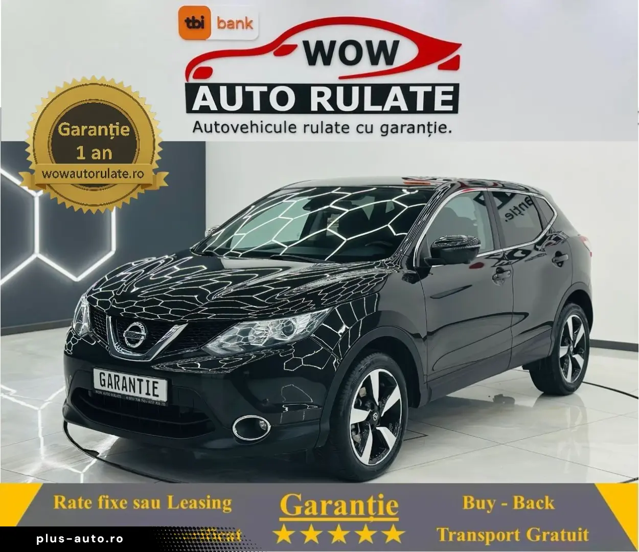NISSAN Qashqai 2015 1.6I E5 Garantie 12 Luni Rate Avans 0 Do
