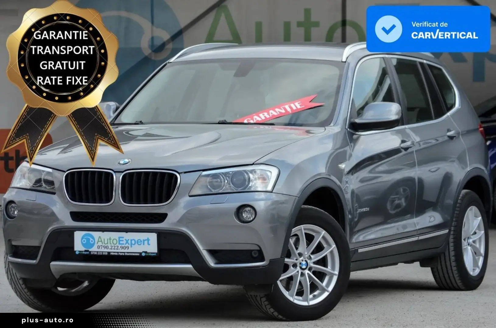 2013 BMW X3 xDrive20d Automată   RATE FIXE   Garanție