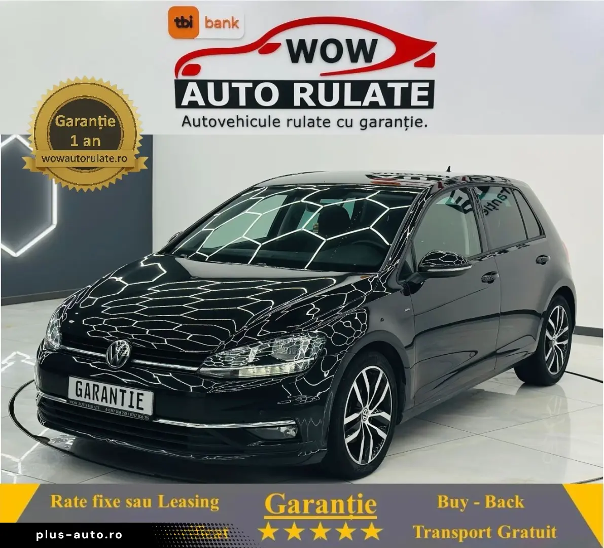 VOLKSWAGEN GOLF 2018 1.6D E6 Garantie 12 Luni Rate Avans 0 D
