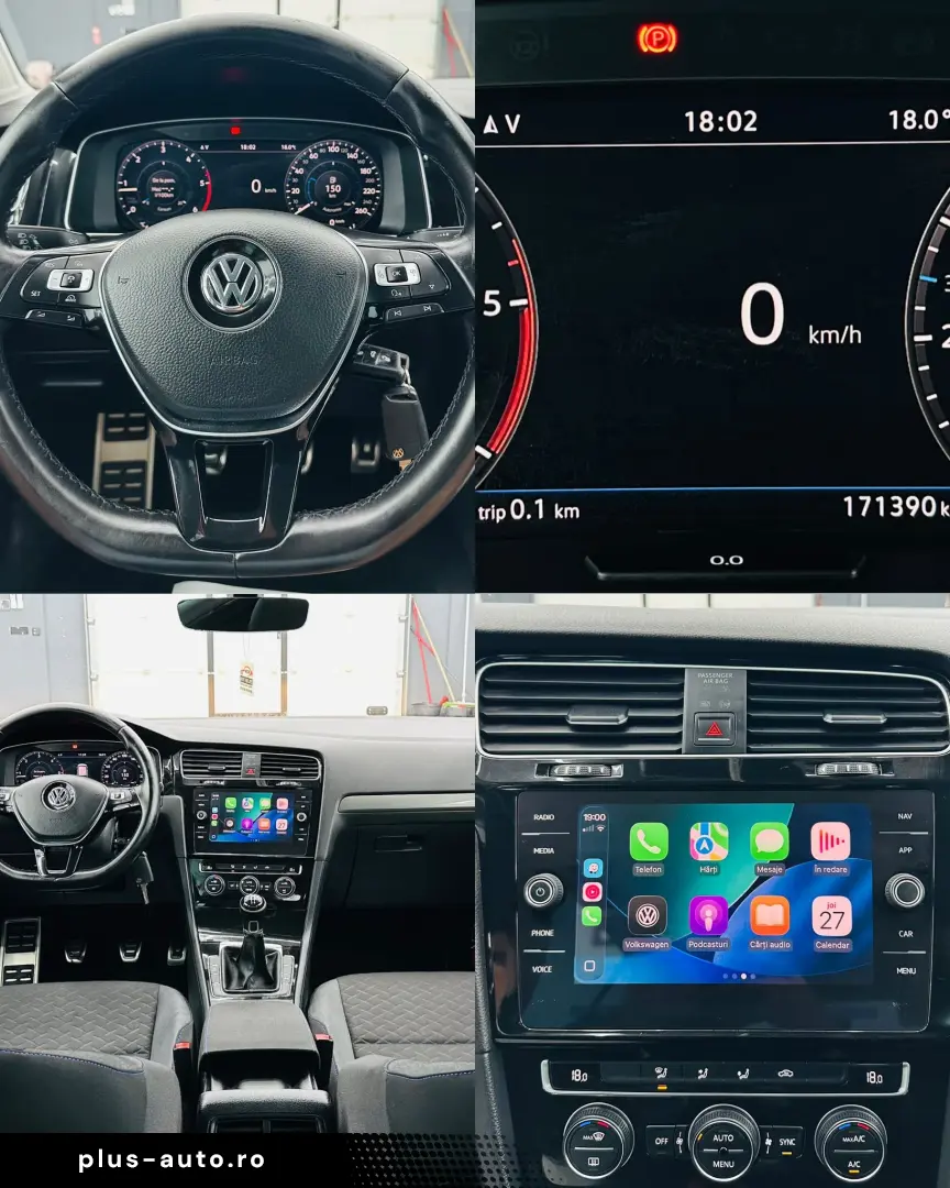 VOLKSWAGEN GOLF 2018 1.6D E6 Garantie 12 Luni Rate Avans 0 D