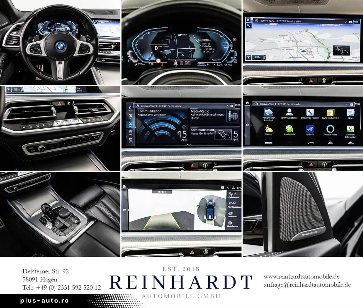 BMW X5 45e xDRIVE M SPORT 22Z. LSR ACC HuD PANO 360
