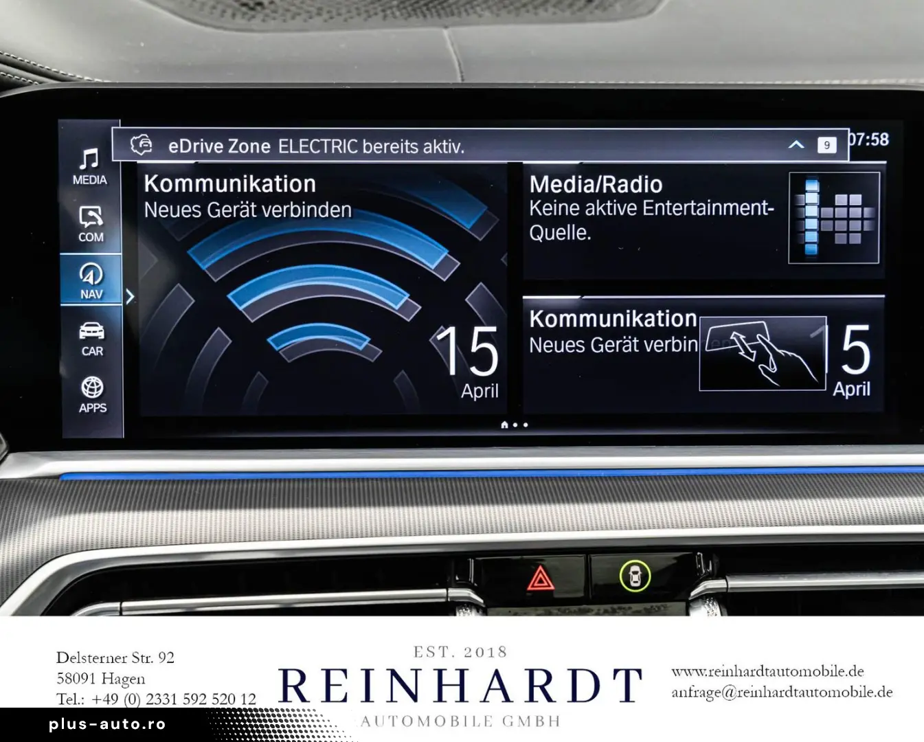 BMW X5 45e xDRIVE M SPORT 22Z. LSR ACC HuD PANO 360