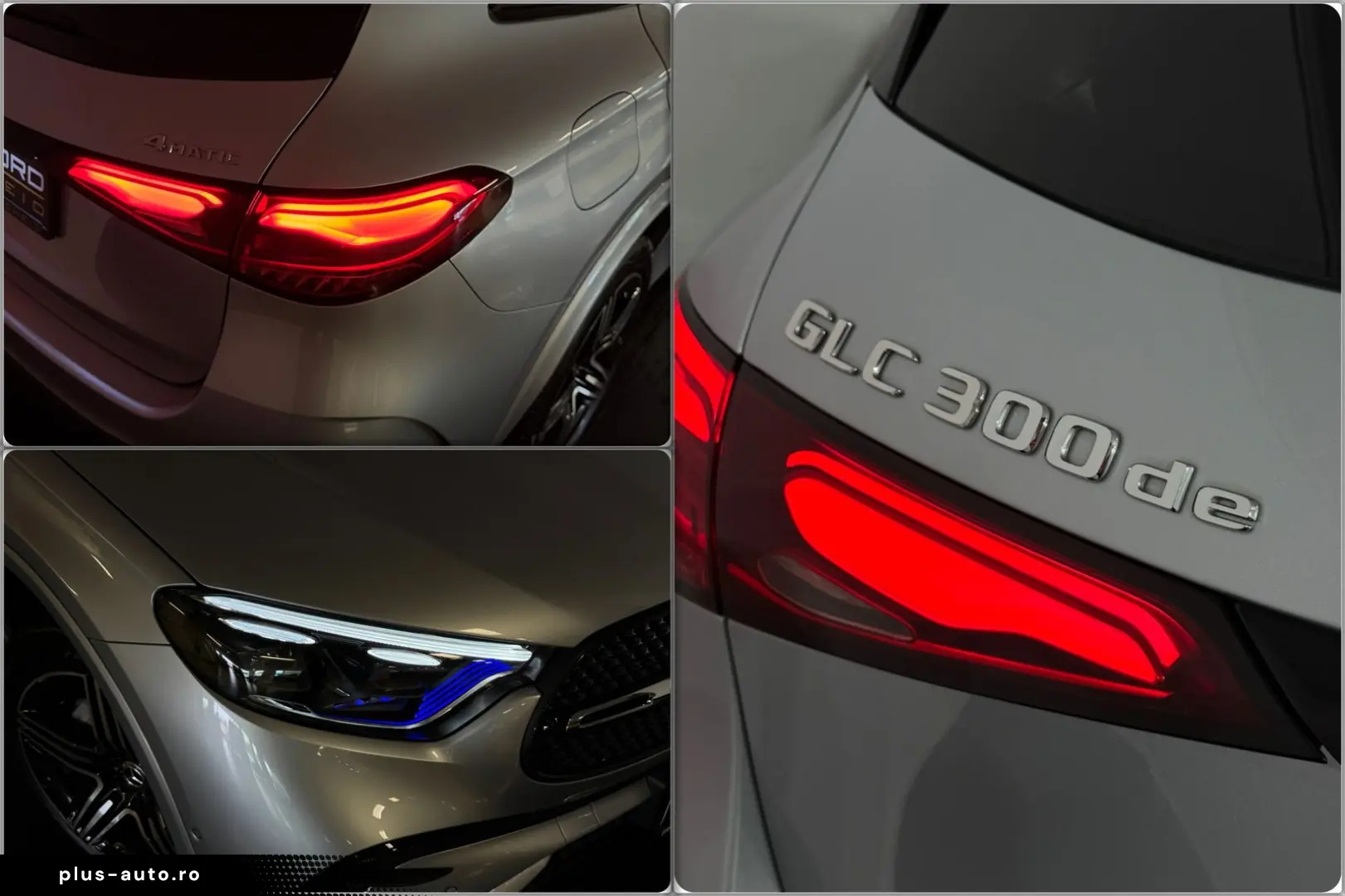 MERCEDES-BENZ GLC 300 de 4M. AMG Pano 360  Digital AHK Night
